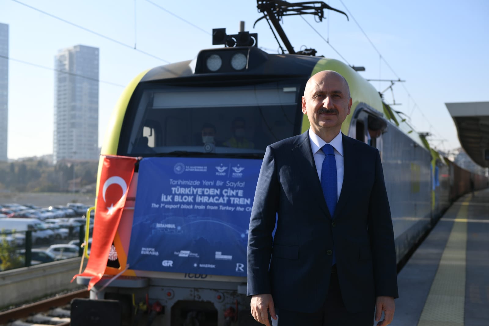 Çin İhracat Treni, Çerkezköy'den Çin'in Xi’an şehrine kesintisiz yolculuğunu tamamladı