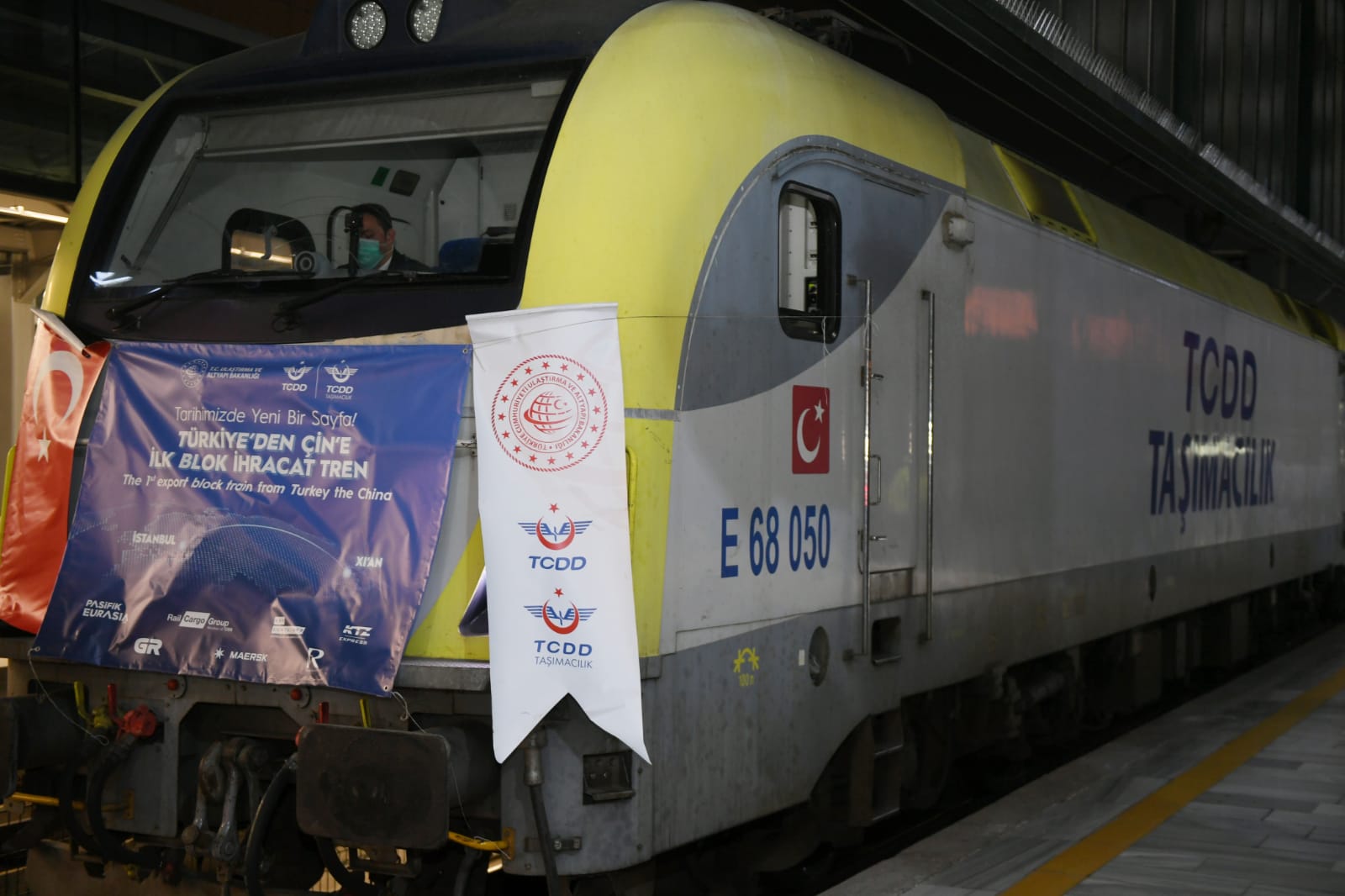 Çin İhracat Treni, Çerkezköy'den Çin'in Xi’an şehrine kesintisiz yolculuğunu tamamladı